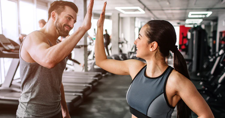 La progression et motivation en salle de sport