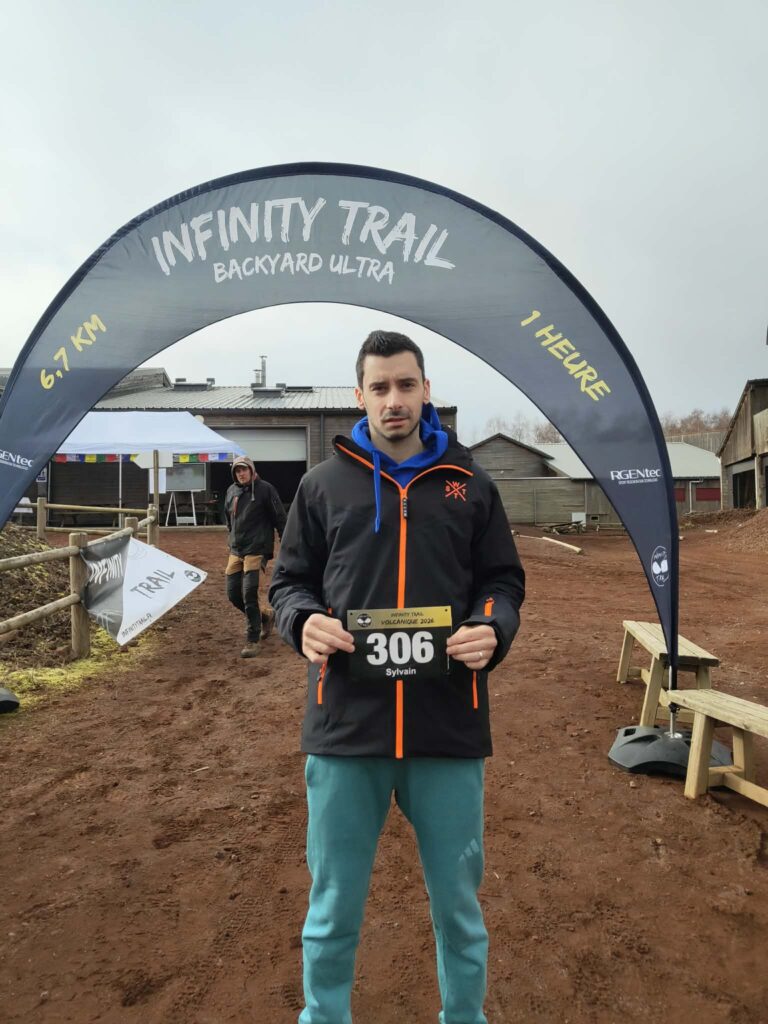 Départ  de l'infinity trail 